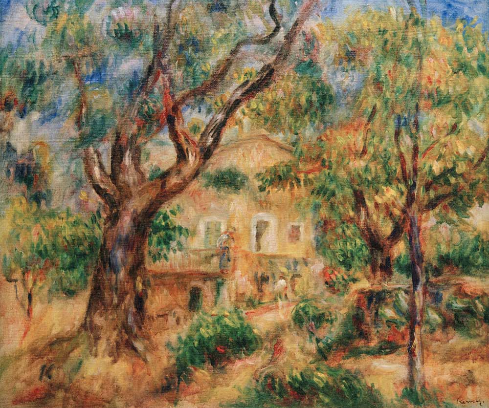 A.Renoir, La Ferme aux Collettes od Pierre-Auguste Renoir