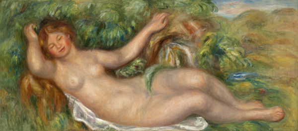 La source (Nu allongé) od Pierre-Auguste Renoir