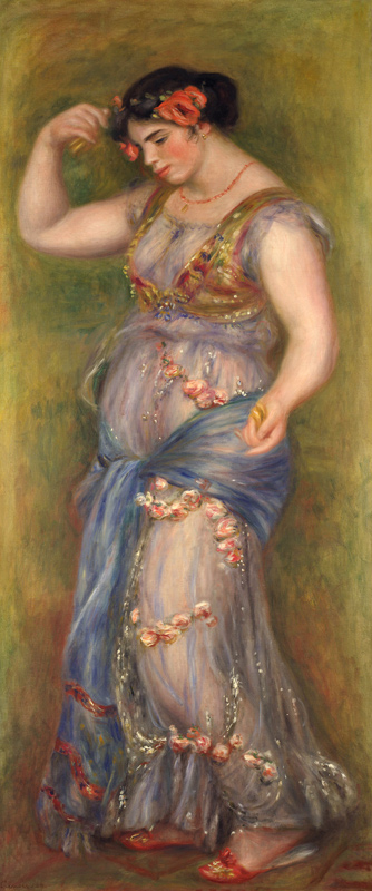 Dancing Girl with Castanets od Pierre-Auguste Renoir
