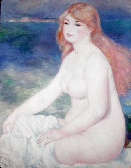 Bather (Blonde Bather II) od Pierre-Auguste Renoir