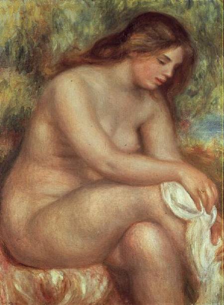 Bather Drying Herself od Pierre-Auguste Renoir