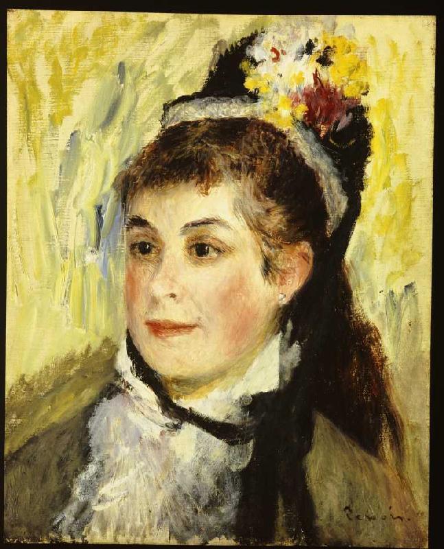 Portrait of the madam Edmond Renoir od Pierre-Auguste Renoir
