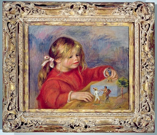 Claude Renoir at play, c.1905 od Pierre-Auguste Renoir