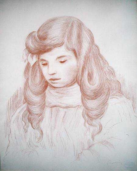 Head of a Child od Pierre-Auguste Renoir