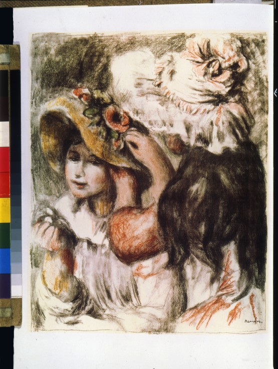 Le Chapeau épinglé (Pinning the Hat) od Pierre-Auguste Renoir