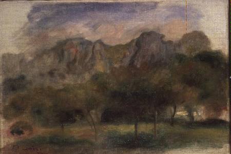 Les Alpilles od Pierre-Auguste Renoir