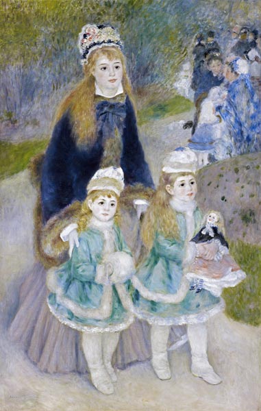 Mother and Children (La Promenade) od Pierre-Auguste Renoir