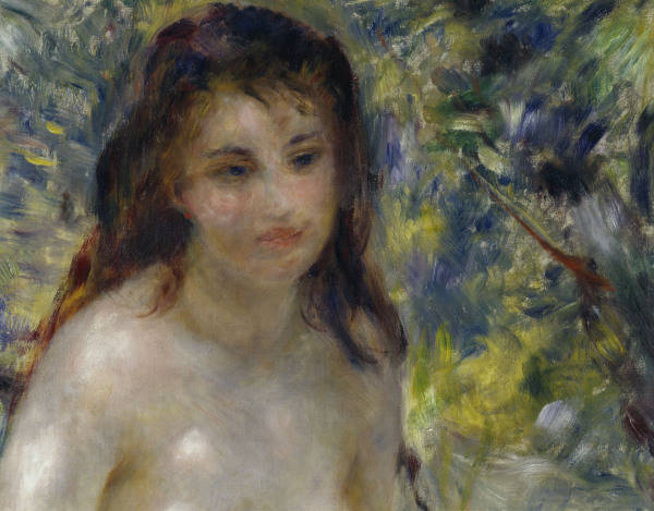 Renoir/ Torse de femme au soleil (Detai) od Pierre-Auguste Renoir