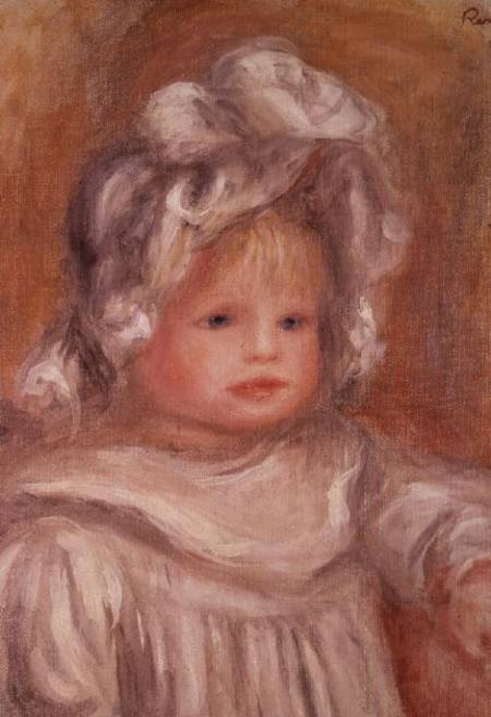 Portrait of a Child od Pierre-Auguste Renoir