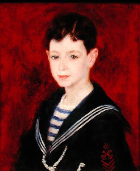 Portrait of Fernald Halphen (1872-1917) od Pierre-Auguste Renoir
