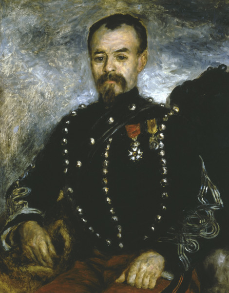 Renoir / Capitaine Darras / 1871 od Pierre-Auguste Renoir