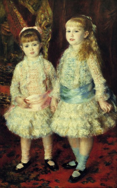 Renoir /Demoiselles Cahen d Anvers /1881 od Pierre-Auguste Renoir