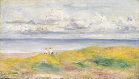 Sur La Falaise od Pierre-Auguste Renoir
