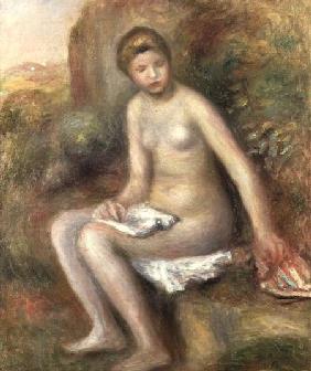 Bather on a Rock