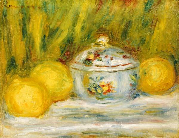 Sugar Bowl And Lemons