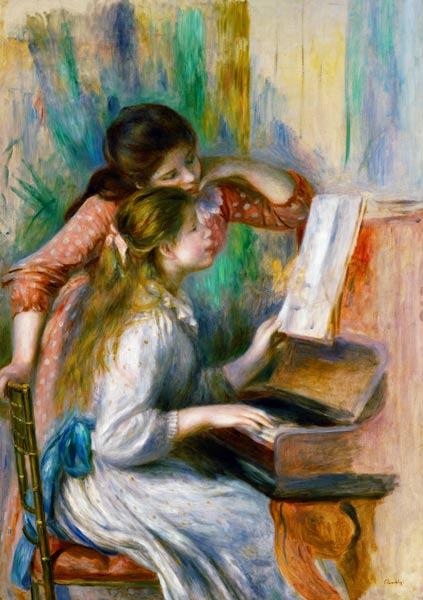 Young Girls at the Piano