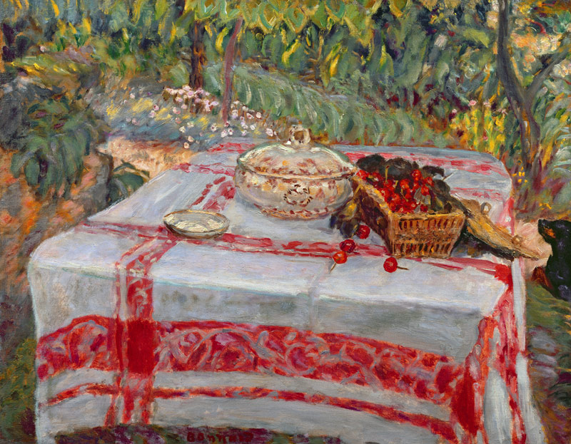 Still Life with a Tablecloth od Pierre Bonnard