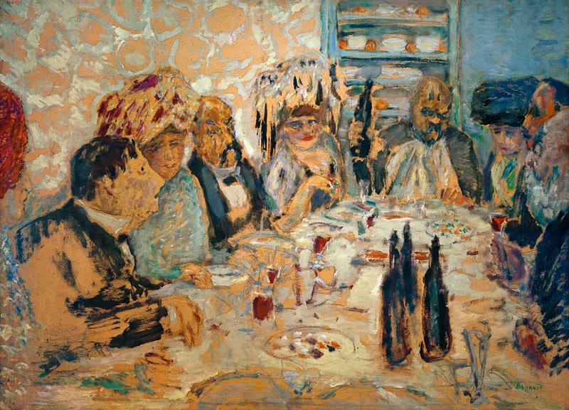 Un diner chez Vollard ou la cave de Vollard od Pierre Bonnard