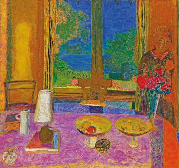 Großes Esszimmer zum Garten (Grande salle à manger sur le jardin) od Pierre Bonnard