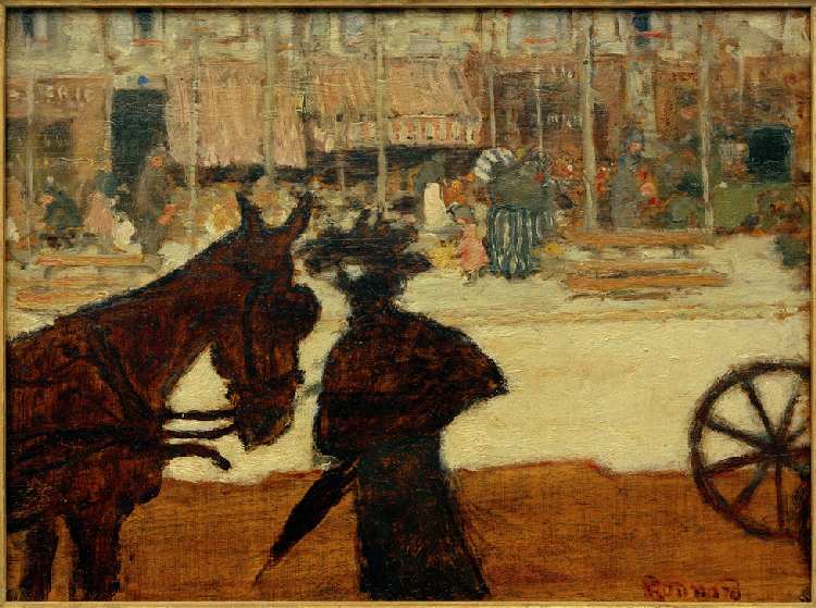 Le cheval de fiacre od Pierre Bonnard