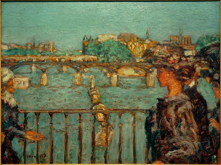 Le Pont des Arts od Pierre Bonnard