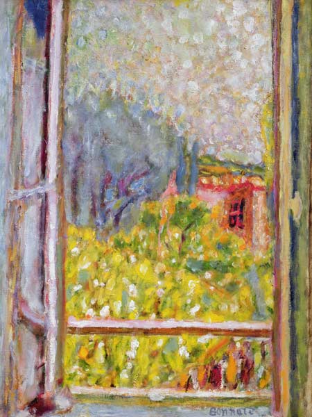 La petite fenêtre ouverte od Pierre Bonnard