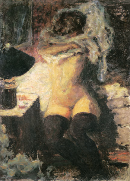 Nude Woman with Black Stockings od Pierre Bonnard