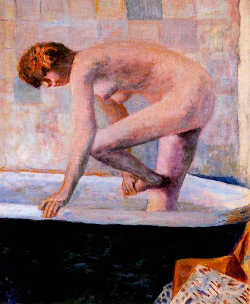 Pink Nude in the Bathtub od Pierre Bonnard