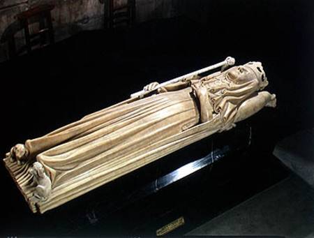 Tomb of Isabella of Bavaria (1371-1435) od Pierre de Thury