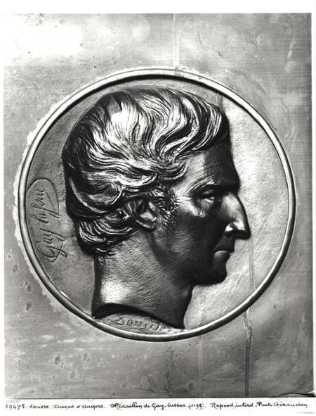 Louis Joseph Gay-Lussac (1778-1850) od Pierre Jean David d'Angers