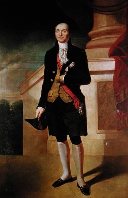 Bernard Germain Etienne de Laville (1756-1825) Count of Lacepede od Pierre Martinet