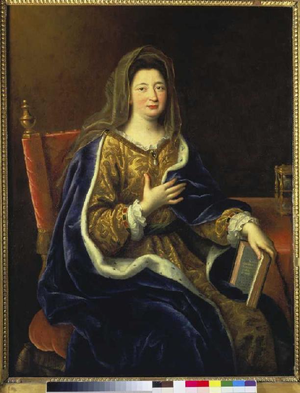 Portrait the Marquise de Maintenon od Pierre Mignard