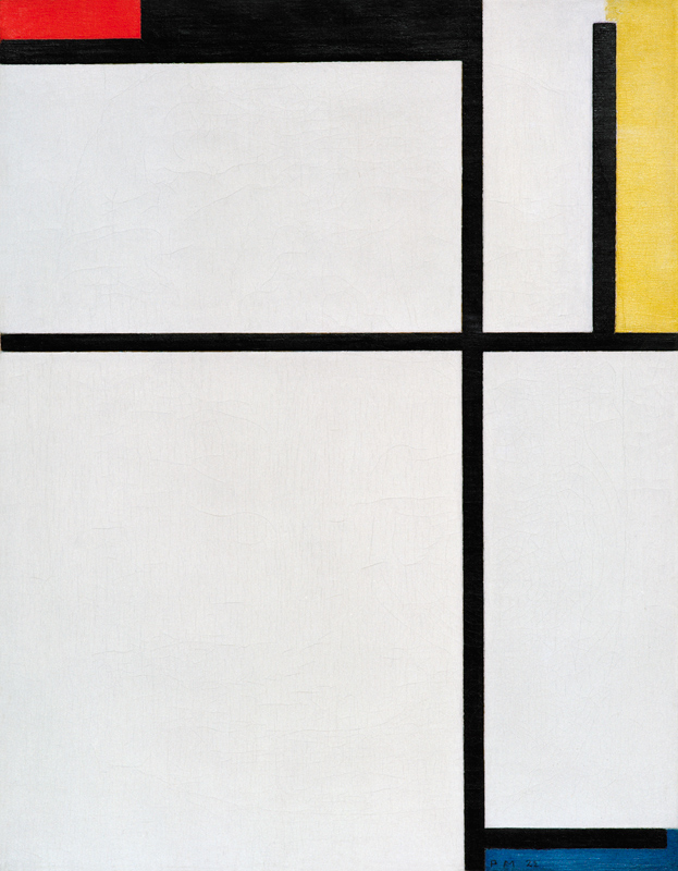Composition with red… od Piet Mondrian