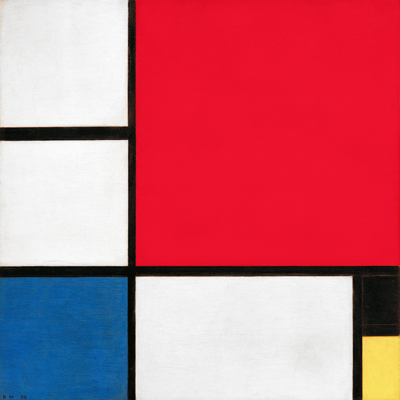 Composition II od Piet Mondrian