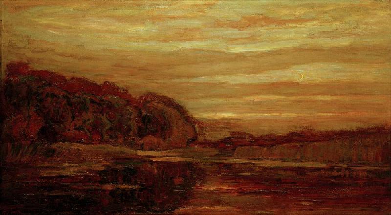 Evening Landscape On The Gein od Piet Mondrian