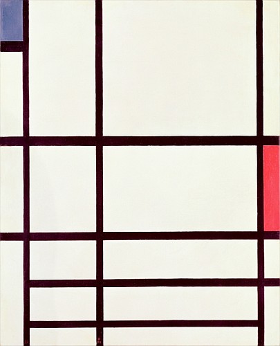 Composition in Red od Piet Mondrian