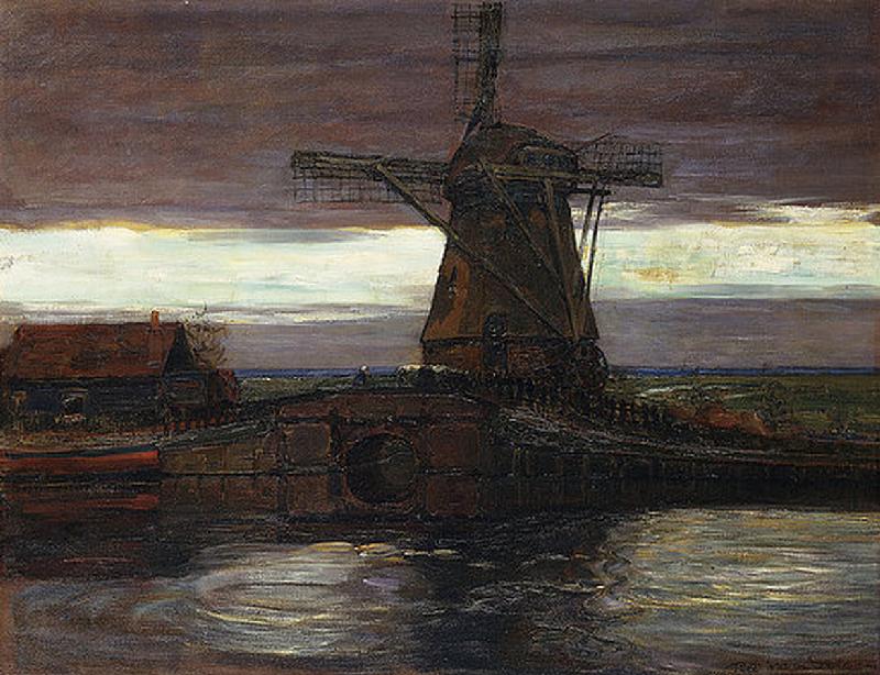 Die Mühle od Piet Mondrian