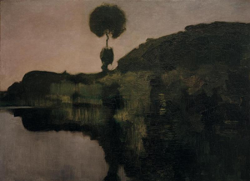 Evening On The Gein od Piet Mondrian