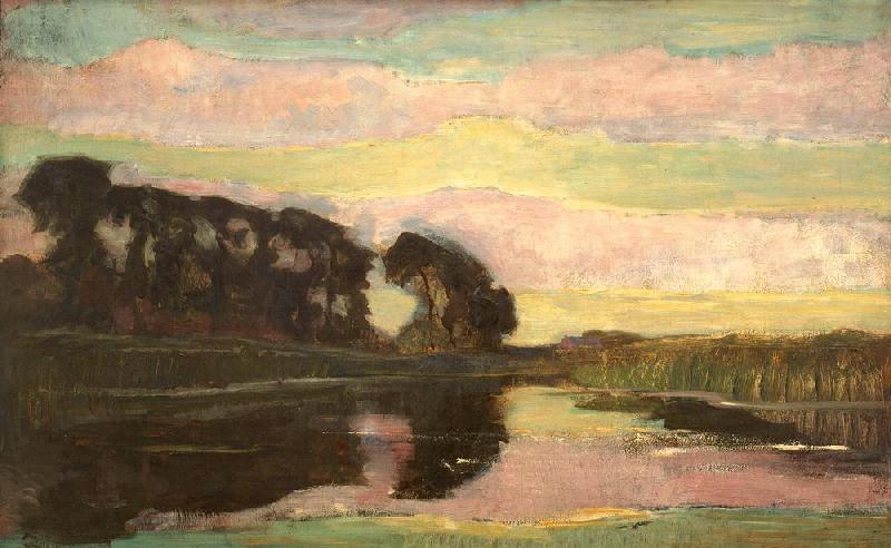 River landscape with…/c. 1907 od Piet Mondrian