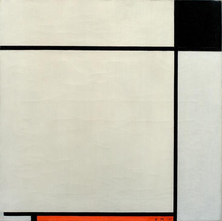 Composition with black…/1927 od Piet Mondrian