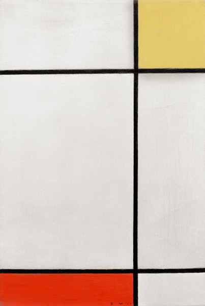 Composition with yellow… od Piet Mondrian