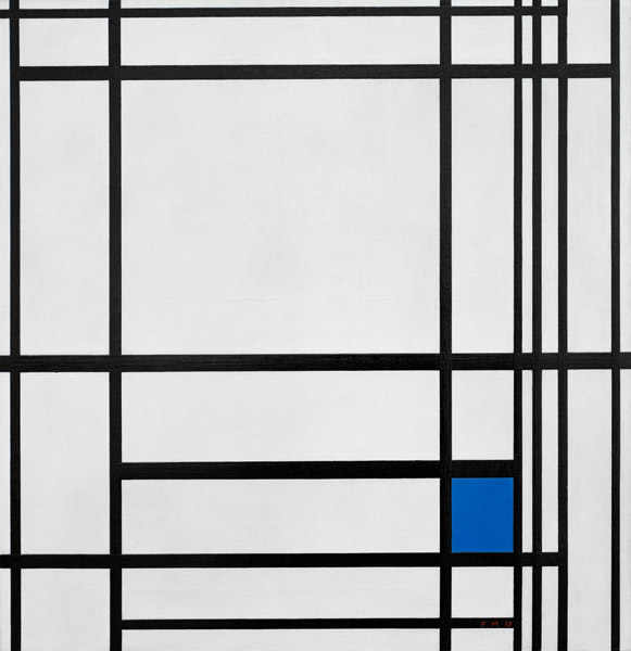 Composition of lines and colour od Piet Mondrian