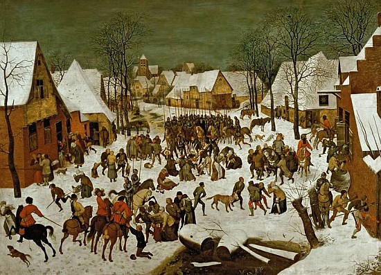 Massacre of the Innocents, 1565-66 od Pieter Brueghel d. Ä.