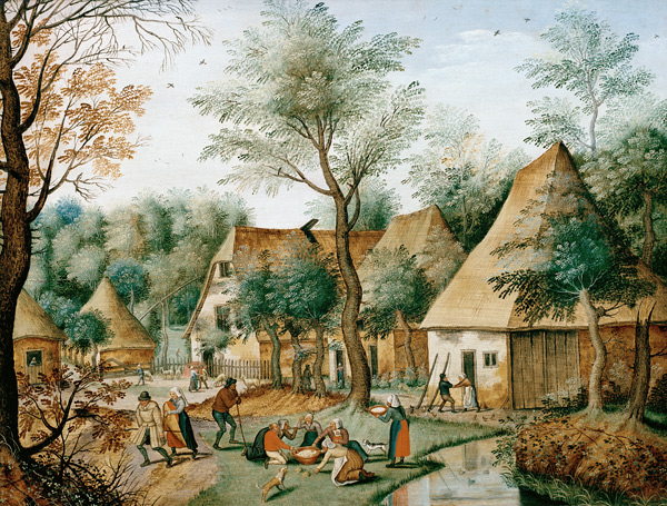 Dorflandschaft od Pieter Brueghel d. J.