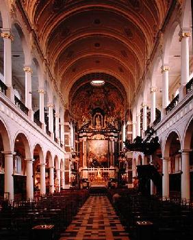 View of the interior