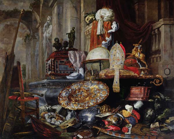 Allegory of the Vanities of the World od Pieter or Peter Boel