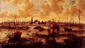 View of Venice od Pieter van de Velde