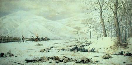 General Skobelev (1843-82) at Shipka, Russo-Turkish War of 1877-78 od Piotr Petrovitch Weretshchagin