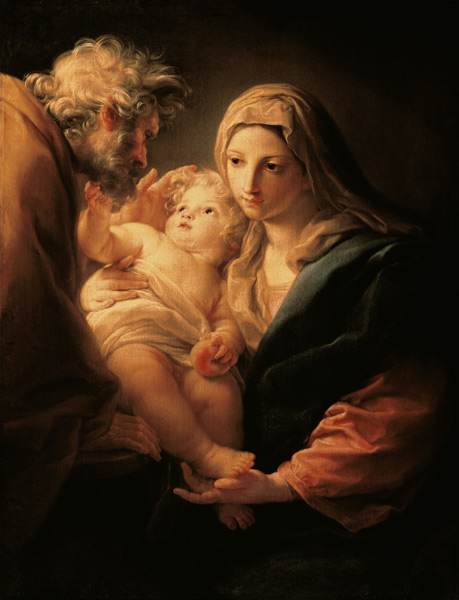 Die Hl. Familie. Ca od Pompeo Girolamo Batoni