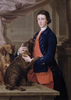 Charles, 3rd Duke of Richmond (oil on canvas) od Pompeo Girolamo Batoni
